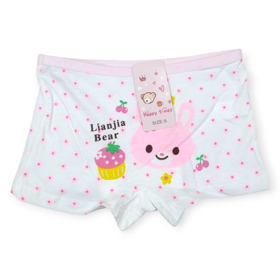 dívčí bavlněné boxerky - kalhotky s nohavičkou , zajíček,...
