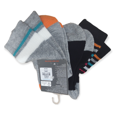 2 páry chlapecké ponožky pruhované