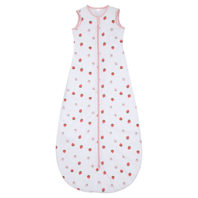 dívčí kojenecký spací pytel, 0,5 TOG, jahůdky