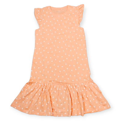 dívčí letní šaty Name it, palmy, losová